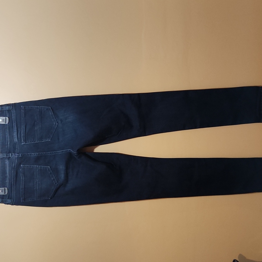 New York & Company Soho Dark Blue Skinny Jeans Size 8 T - Picture 2 of 4